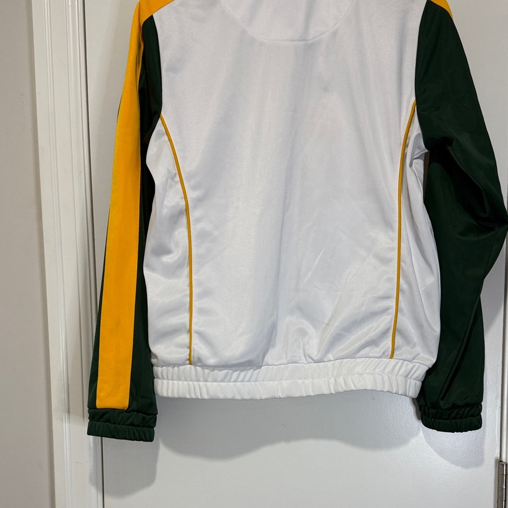 Green Bay Packers White Sequin Jacket - Picture 3 of 4